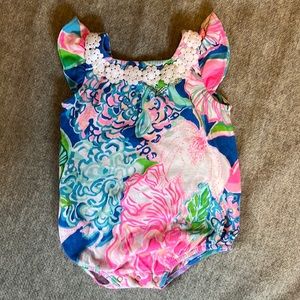 Lilly Pulitzer infant bodysuit